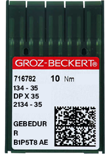 Groz Beckert 134-35 GEBEDUR Size 90 Pack of 10 Needles
