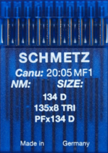 Schmetz 134 D Size 120 Pack of 10 Needles