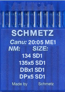 Schmetz 134 SD1 Size 85 Pack of 10 Needles