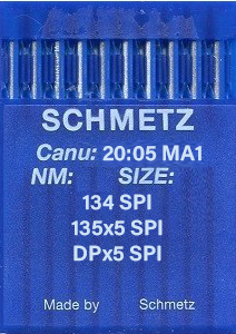 Schmetz 134 SPI Size 60 Pack of 10 Needles