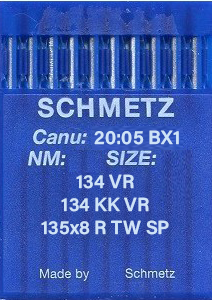 Schmetz 134 VR Size 100 Pack of 10 Needles
