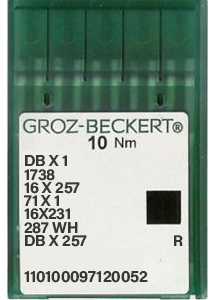 Groz Beckert 16x231 R Size 75 Pack of 10 Needles