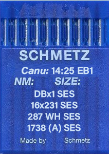 Schmetz 16x231 SES Size 60 Pack of 10 Needles
