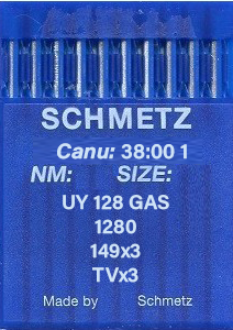 Schmetz UY128GAS R Size 75 Pack of 10 Needles