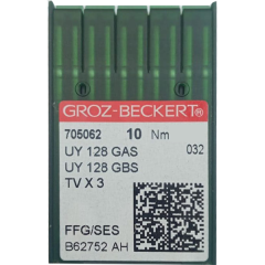 Groz Beckert UY128GAS FFG/SES Size 60 Pack of 10 Needles